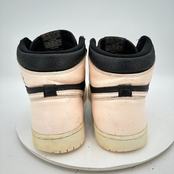 Nike Air Jordan 1 Men Size 11 555088-081 High Crimson Tint Black White Shoes - Picture 5 of 11